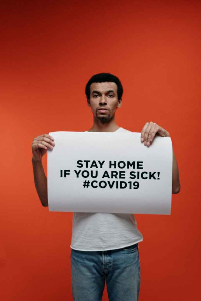 Stay home if you are not sick too! 